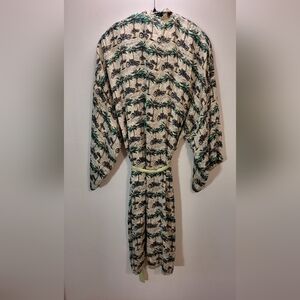 Harley Davidson Vintage 100% Silk One Size Robe